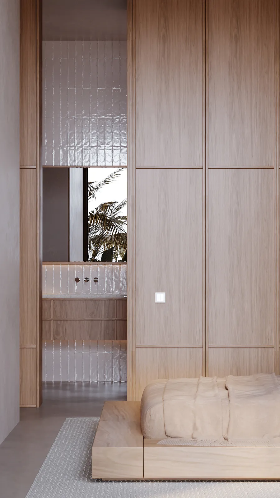 Walk-in wardrobe